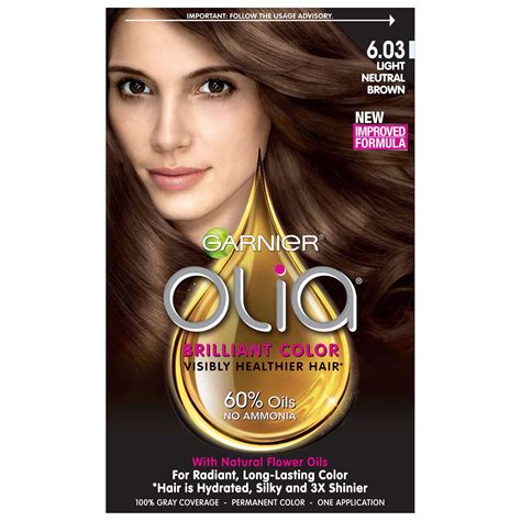 Garnier Olia Oil Powered Permanent Hair Color, 8. . Olia oil hair dye